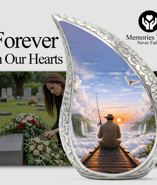 Fishing Gone Fishing Urn | Fishing Urns for Human Ashes