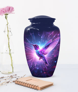 Hummingbird Cremation Urn for Human Ashes | Adult Hummingbird Memorial Urn