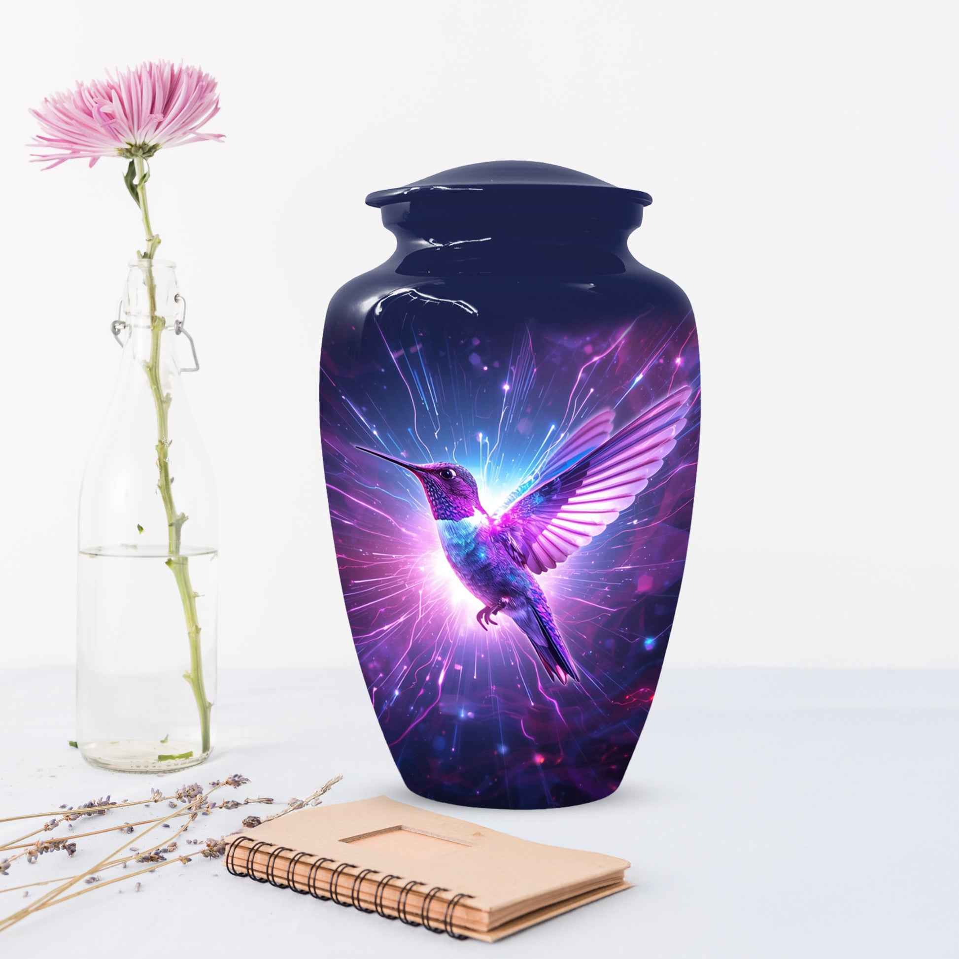Hummingbird Cremation Urn for Human Ashes | Adult Hummingbird Memorial Urn