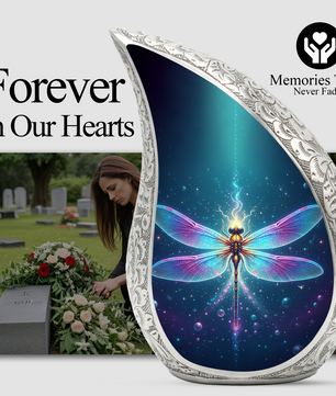 Dragonfly Butterfly Urn for Mom |Butterfly Urns for Human Ashes