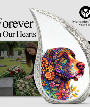 Beautiful Personalized Dog Urn for Ashes