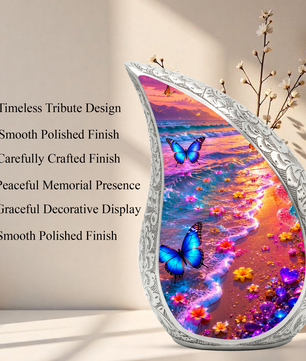 Butterfly Urn for Mom – Personalized Butterfly Urn for Ashes | Beautiful Cremation Urns for Women