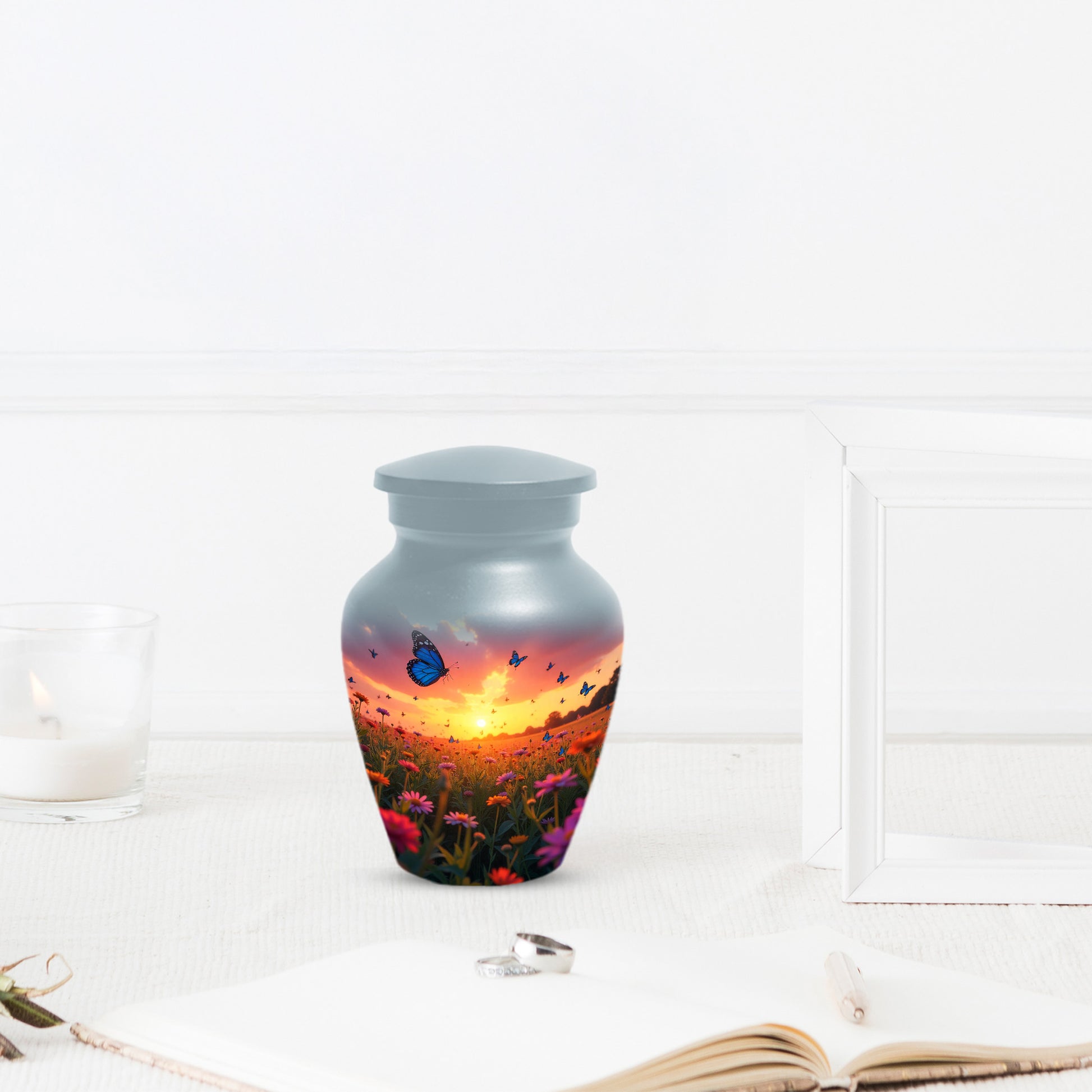 Butterfly Urn for Human Ashes | Elegant Butterfly Cremation Urn for Adult Memorial