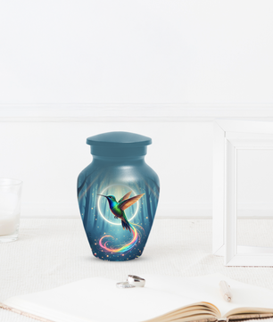 Personalized Hummingbird Urn for Mom | Custom Cremation Urn