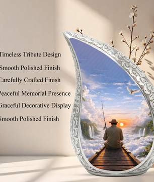 Fishing Gone Fishing Urn | Fishing Urns for Human Ashes
