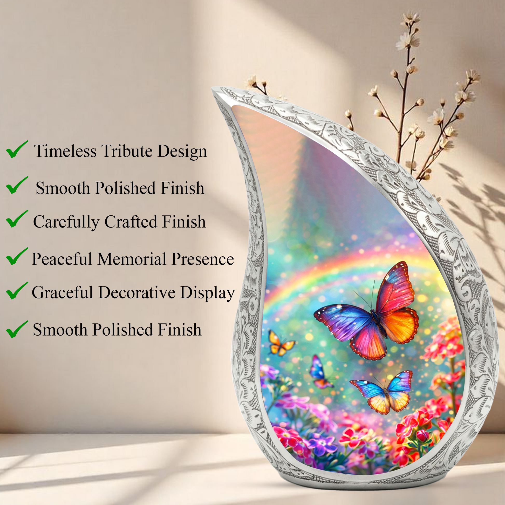 Butterfly Urns for Human Ashes | Urn for Mom