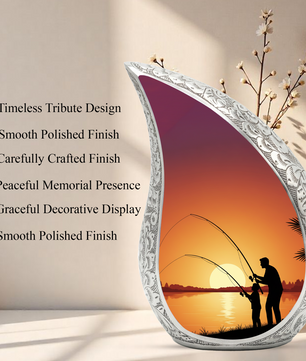 Fishing Urn for Dad | Gone Fishing Urn | Fishing Urns for Human Ashes