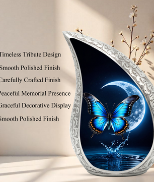 Butterfly Adult Urn for Human Ashes – Premium Butterfly Cremation Urn