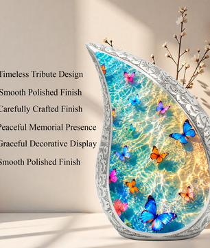 Butterfly Urn for Ashes | Butterfly Urns for Human Ashes, Adult Urn, Butterfly Adult Cremation Urn
