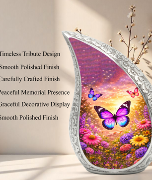 Butterfly Adult Urn for Human Ashes – Premium Butterfly Cremation Urn