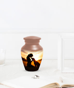 Dog Memorial Cremation Urn for Mom - Beautiful Urns for Women