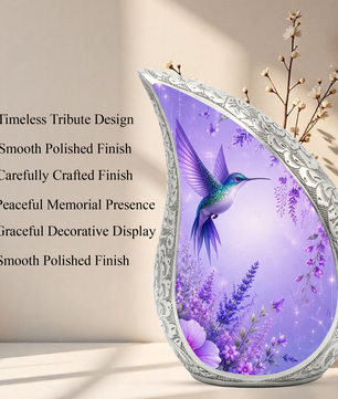 Hummingbird Urn for Human Ashes | Beautiful Hummingbird Adult Cremation Urn