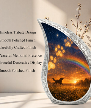 Dog Urn for Human Ashes | Personalized Dog Urn & Unique Pet Memorial | Adult Cremation Urn for Dog Lovers