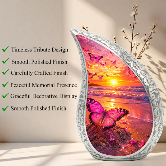 Butterfly Urn for Human Ashes | Adult Cremation Urn