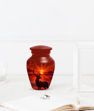 Deer Cremation Urn for Ashes | Adult Urn | Custom Memorial Urn