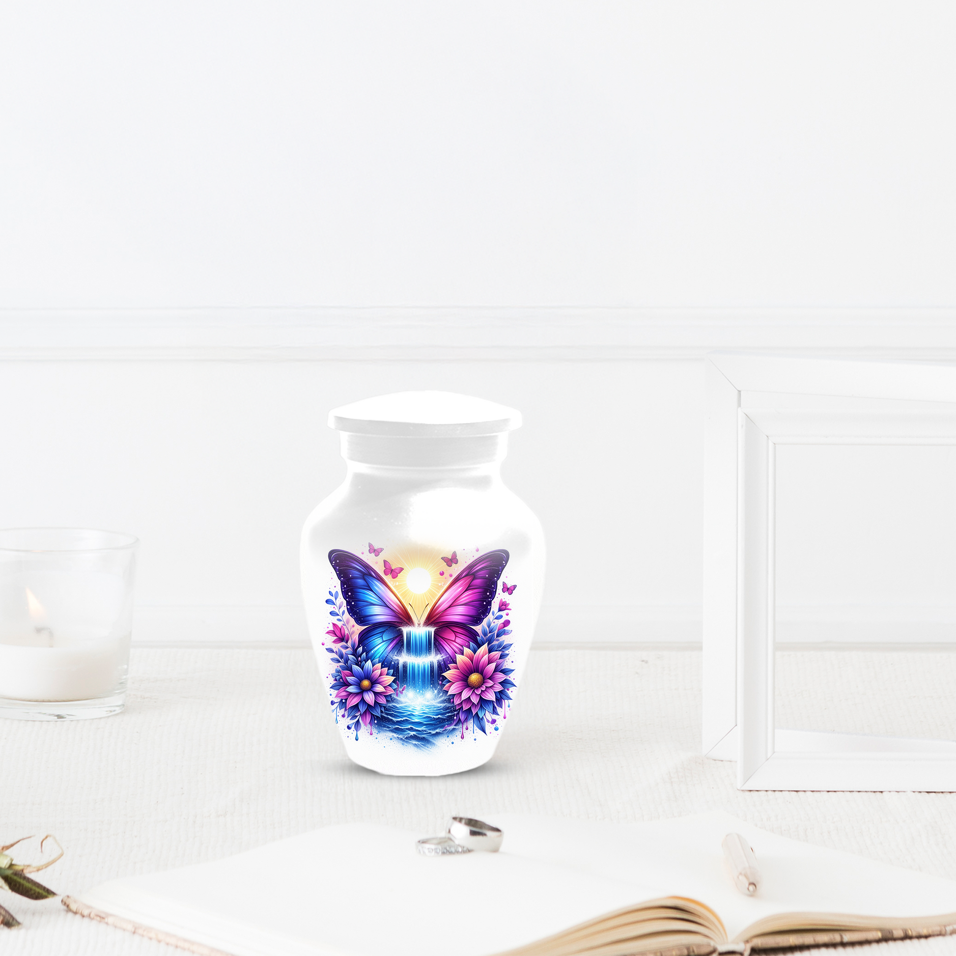 Butterfly Urn for Ashes | Custom Butterfly Cremation Urn for Human Ashes