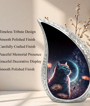 Personalized Cat Urn- Cremation Urn For Cat | Keepsake Urn For Ashes