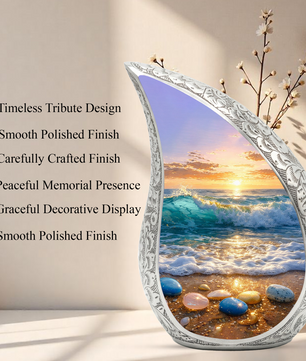Ocean Adult Urn for Human Ashes – Premium Ocean Cremation Urn
