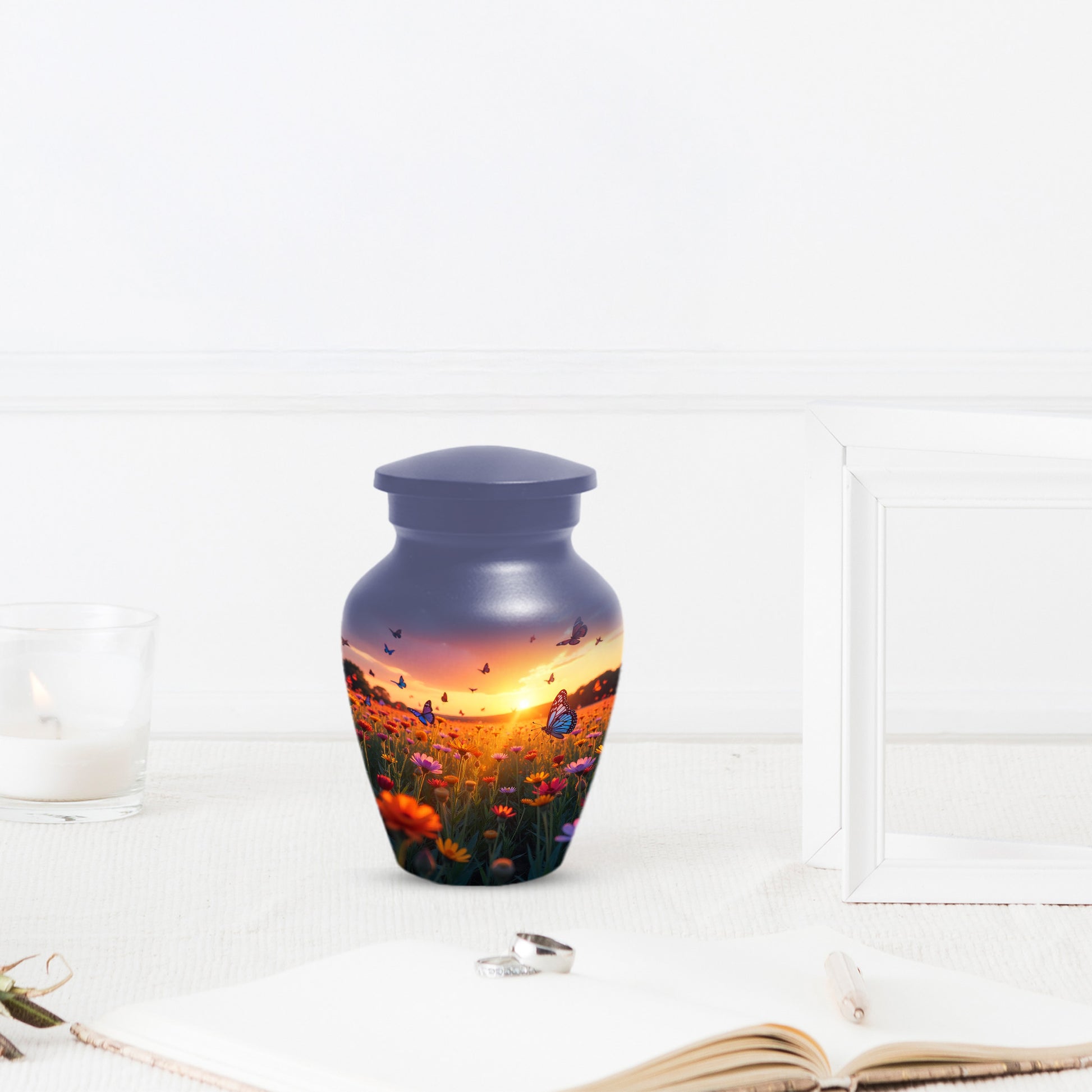 Butterfly Urn for Human Ashes | Elegant Butterfly Cremation Urn for Mom