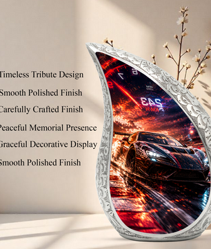 Sports Car Urn for Adult Ashes | Adult Cremation Urn for Men & Dad