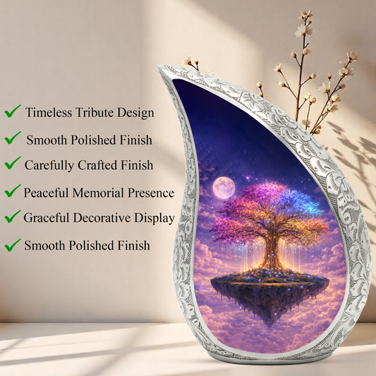 Tree of Life Adult Urn for Human Ashes – Premium Tree of Life Adult Cremation Urn