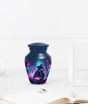 Dirt Bike Urn for Ashes - Personalized Motocross Memorial for Dad | Motorcycle Cremation Urns for Father