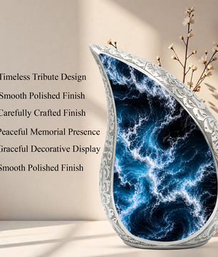 Beach Urn for Ashes, Ocean Wave Cremation Urn,Beautiful Ocean Keepsake Urn