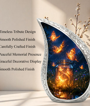 Butterfly Urn for Ashes, Butterfly Cremation Urn for Human Ashes