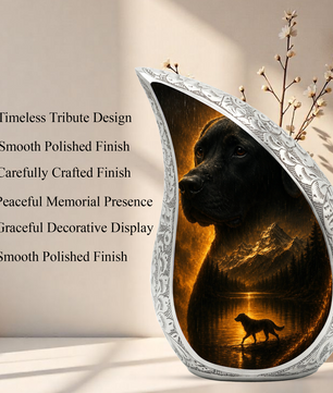 Dog Urn for Human Ashes | Beautiful Dog Memorial Adult Cremation Urn