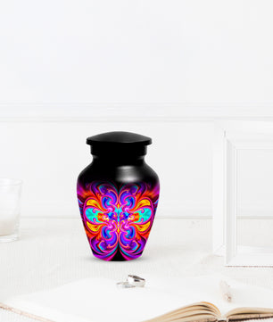 Abstract Colorful Cremation Urns for Ashes – Custom Adult Memorial Urn