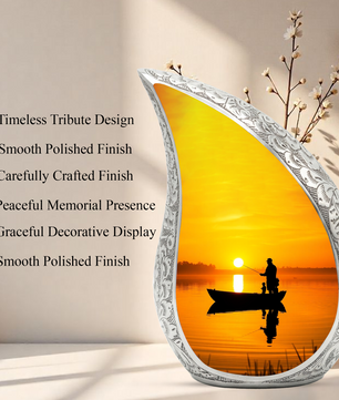 Fishing Urn for Dad | Gone Fishing Urn | Fishing Urns for Human Ashes