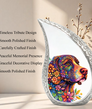 Beautiful Personalized Dog Urn for Ashes