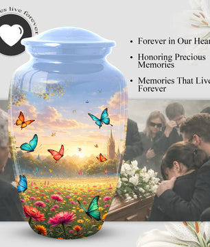 Butterfly Urn for Mom – Beautiful Urns for Women | Butterfly  Large Urns for Human Ashes