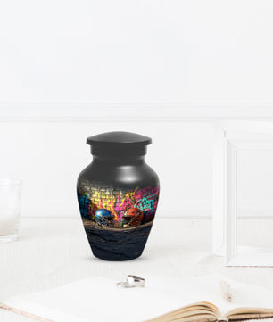 Football Helmet Urn for Dad – Custom Sports Cremation Urn for Ashes