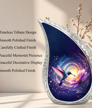 Hummingbird Adult Urn for Human Ashes – Premium Hummingbird Cremation Urn