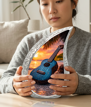 Guitar Beach Adult Urn for Human Ashes