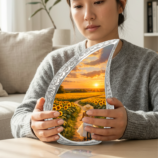 Sunflower Urn for Mom – Premium Sunflower Cremation Urn for Human Ashes