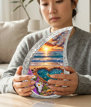 Beach Urn for Human Ashes – Premium Ocean Wave Cremation Urn