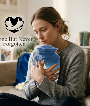Monarch Butterfly Urn for Mom | Butterfly Cremation  Large Urn for Ashes | Memorial Urn for Women