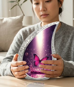 Butterfly Urn for Ashes, Cremation Keepsake Urn For Human Ashes