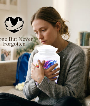 Horse Urn for Mom, Beautiful Cremation Large Urn for Women