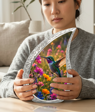 Hummingbird Urn for Human Ashes – Beautiful Adult Cremation Urn