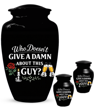 Funny Adult Urn for Ashes,  Personalized Memorial Urn for Dad