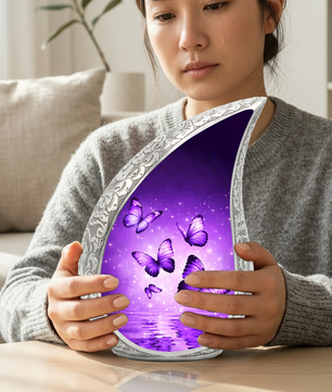 Butterfly Urn for Human Ashes | Urn for Mom