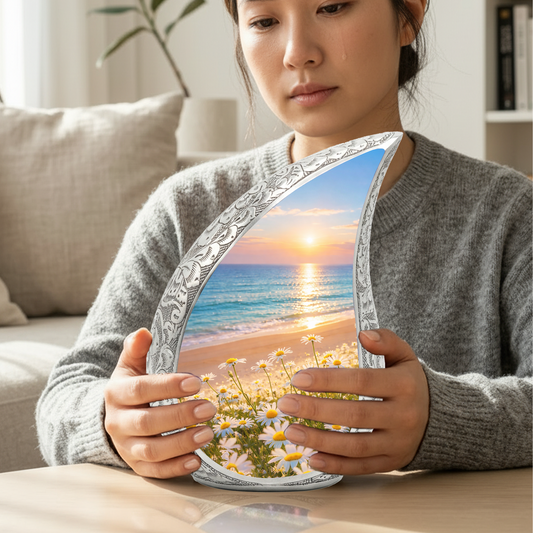 Sunflower Beach Adult Urn for Human Ashes – Premium Beach Cremation Urn