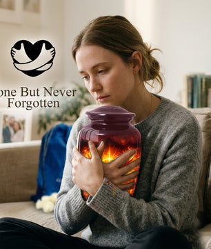 Angel Wing Eagle Urn for Mom-Keepsake Large Urn For Human Ashes