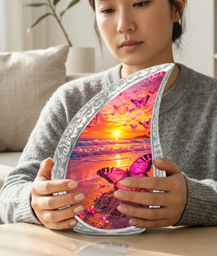 Butterfly Urn for Human Ashes | Adult Cremation Urn