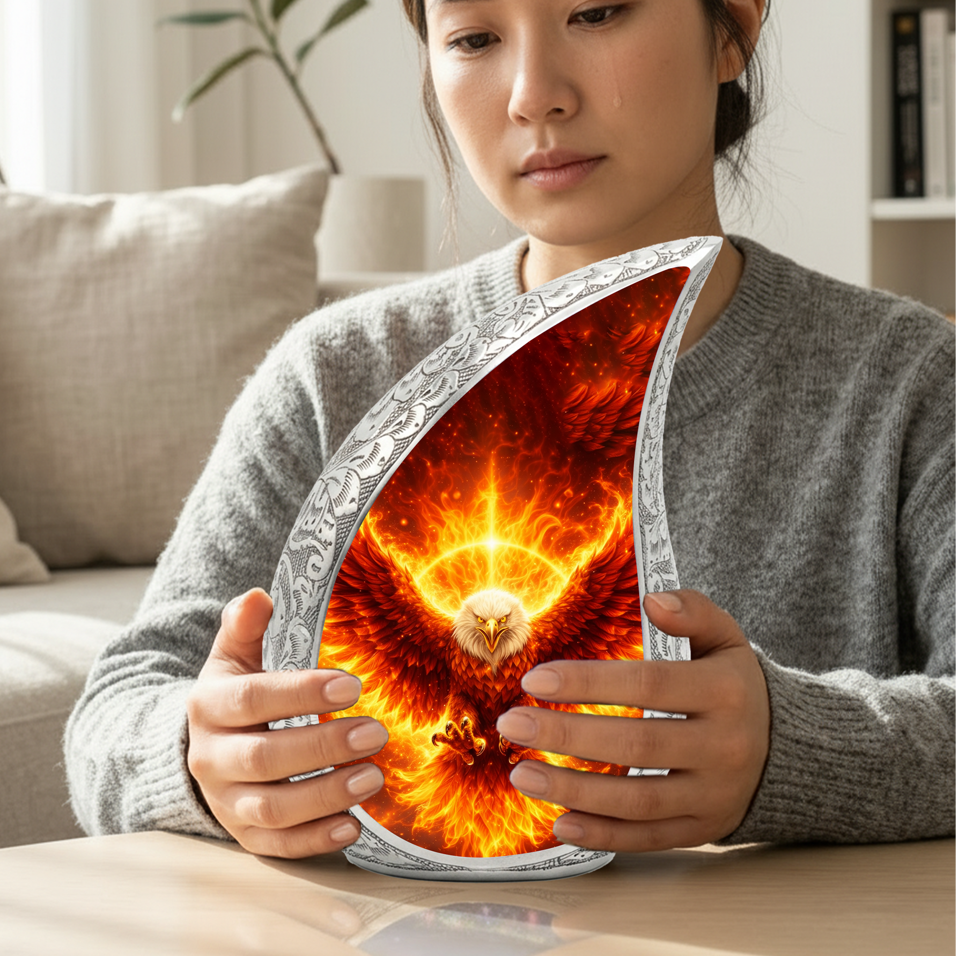 Eagle Adult Urn for Human Ashes – Premium Eagle Cremation Urn