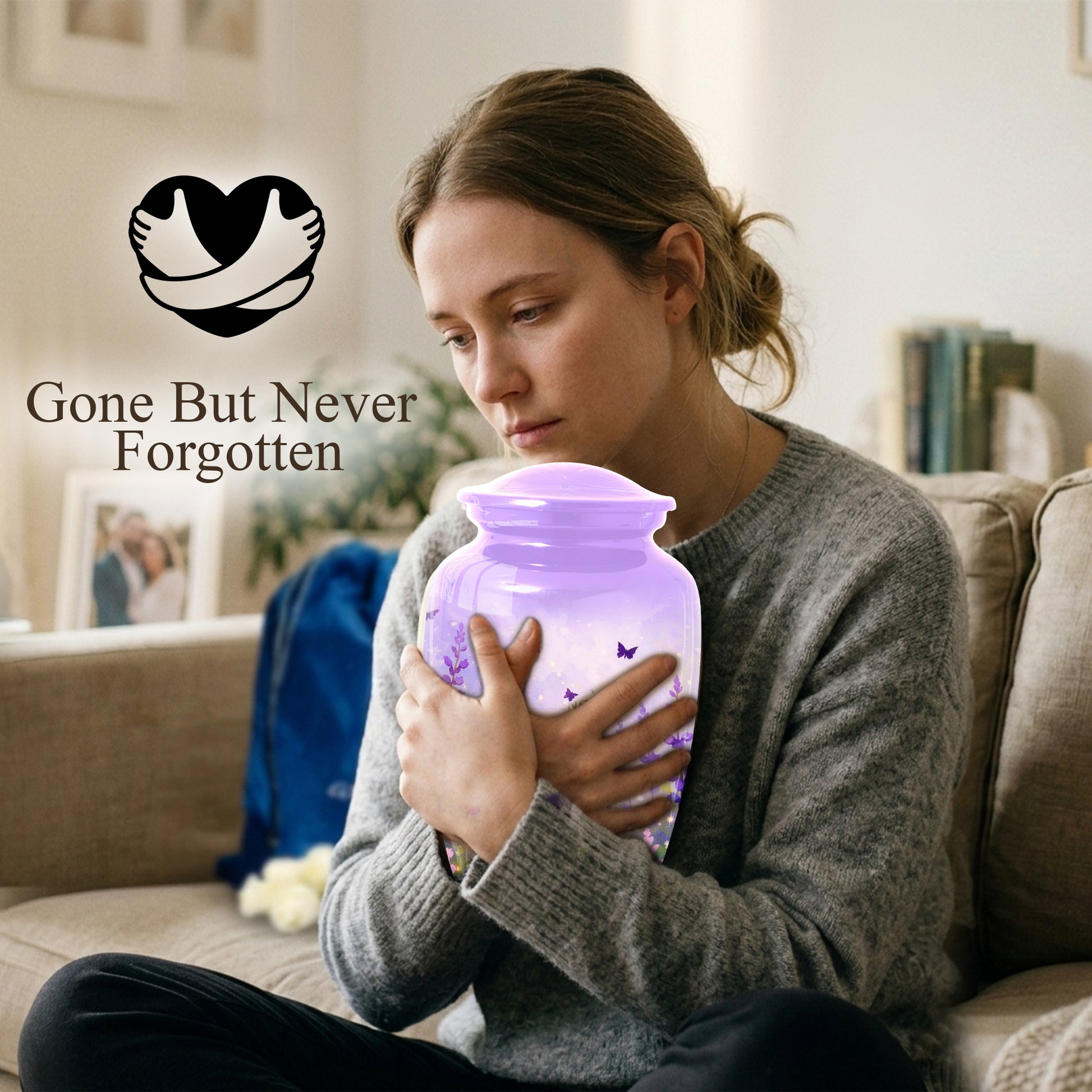 Cat Urn for Mom | Beautiful Cat Cremation  Large Urn for Mother|Funeral Urn for Human Ashes