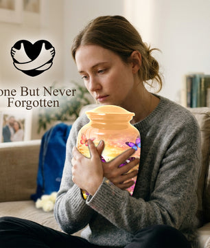 Personalized Butterfly Urn for Mom – Butterfly Large  Urns for Human Ashes